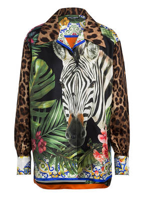 DOLCE&GABBANA Hemdbluse aus Seide