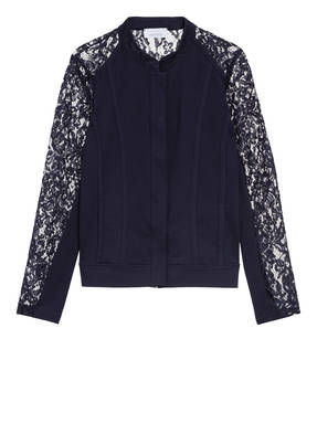 just white Blazer mit Spitze