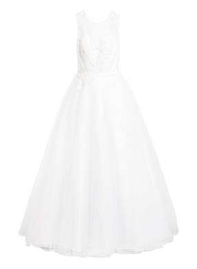 unique Brautkleid mit Stola