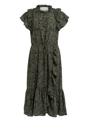 MUNTHE Kleid ERNIE mit Volantbesatz