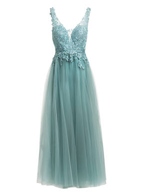 VM VERA MONT Abendkleid mit Spitzen- und Schmucksteinbesatz