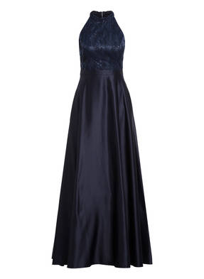 VM VERA MONT Satin-Abendkleid mit Paillettenbesatz