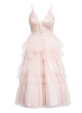 VM VERA MONT Cocktailkleid mit Paillettenbesatz