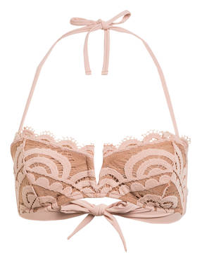PILYQ Bandeau-Bikini-Top PINK SANDS