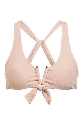 PILYQ Neckholder-Bikini-Top PINK SANDS