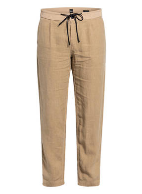 BOSS Leinen-Chino SYMOON Tapered Fit