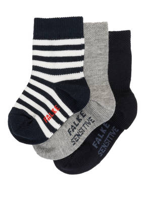 FALKE 3er-Pack Socken SENSITIVE