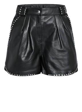 maje Ledershorts ILYAD mit Nieten