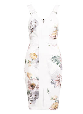 TED BAKER Kleid IVORY