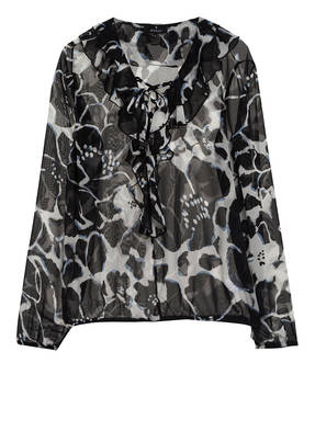 monari Bluse mit Volantbesatz