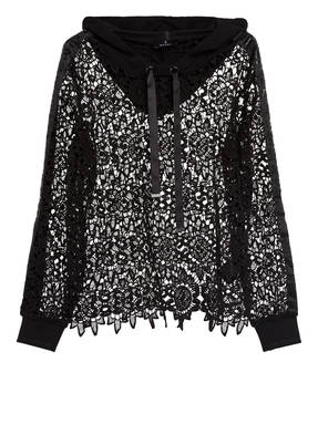 monari Hoodie aus Spitze