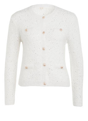 maje Strickjacke MISSION mit Paillettenbesatz
