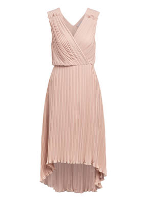 RINASCIMENTO Plisseekleid mit Rüschenbesatz
