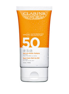 CLARINS GEL-EN-HUILE SOLAIRE CORPS SPF 50