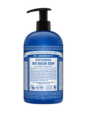 DR. BRONNER'S BIO SUGAR SOAP PFEFFERMINZE