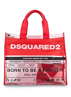 DSQUARED2 Shopper mit Pouch