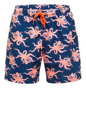 SUNUVA Badeshorts NAVY OCTOPUS mit UV-Schutz 50+
