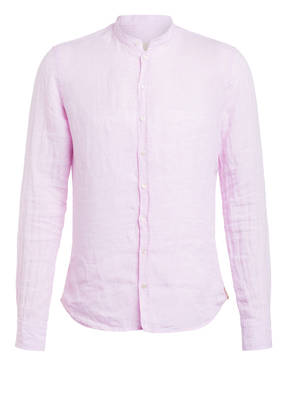 Q1 Manufaktur Leinenhemd RENE Extra Slim Fit mit Stehkragen