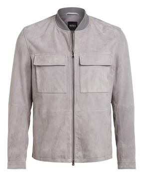 BOSS Velourslederjacke AFEL