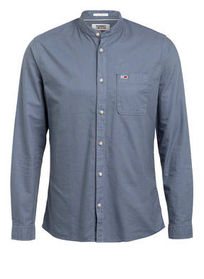 TOMMY JEANS Hemd Regular Fit mit Stehkragen