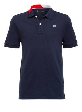 TOMMY HILFIGER Piqué-Poloshirt INTARSIA