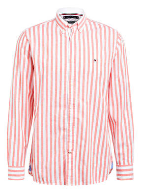 TOMMY HILFIGER Hemd Regular Fit mit Leinen