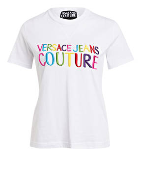 VERSACE JEANS COUTURE T-Shirt mit Stickereien