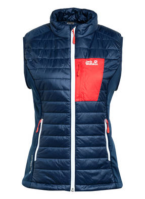 Jack Wolfskin Hybrid-Steppweste ROUTEBURN