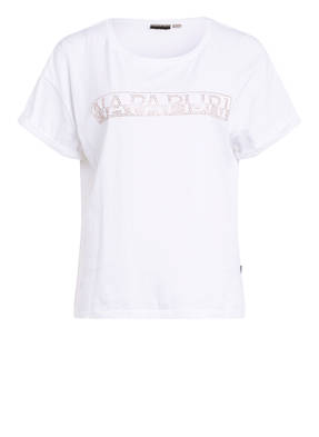 NAPAPIJRI T-Shirt SICCARI mit Schmucksteinbesatz