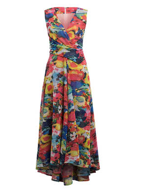 TALBOT RUNHOF Kleid in Wickeloptik mit Glitzergarn