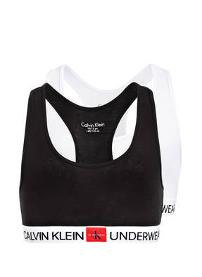 Calvin Klein 2er-Pack Bralette MINIGRAM