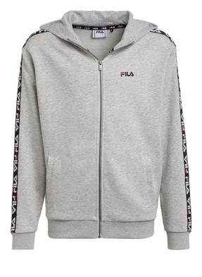 FILA Sweatjacke mit Galonstreifen