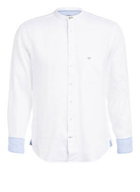 FYNCH-HATTON Leinenhemd mit Stehkragen Casual Fit