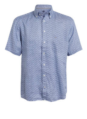 FYNCH-HATTON Halbarm-Hemd Slim Fit aus Leinen