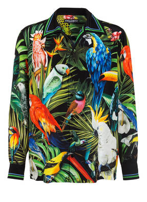 DOLCE&GABBANA Seidenhemd Comfort Fit