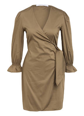 PATRIZIA PEPE Kleid in Wickeloptik mit 3/4-Arm