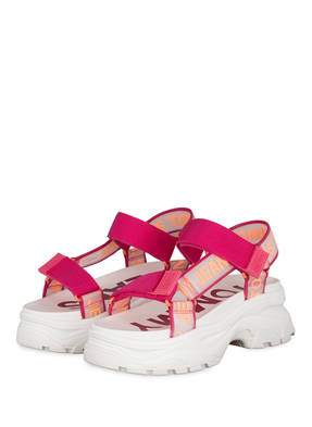 TOMMY JEANS Plateau-Sandalen POP COLOR HYBRID SANDAL