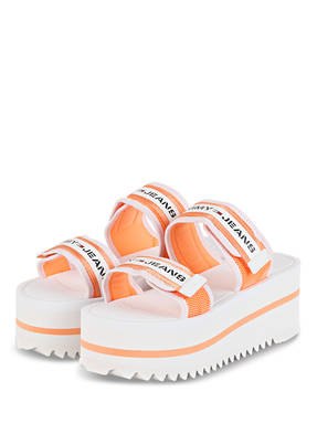 TOMMY JEANS Plateau-Pantoletten