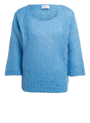 heart MIND Oversized-Pullover mit 3/4-Arm