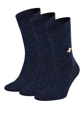 VON Jungfeld 3er-Pack Socken RAUMFAHRT