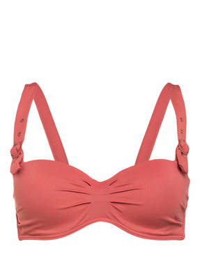 BEACHLIFE Bandeau-Bikini-Top DUSTY CEDAR