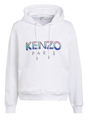 KENZO Hoodie mit Schmucksteinbesatz