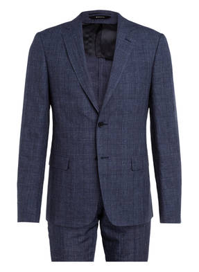 ZZegna Anzug DROP 8 Slim Fit mit Leinen