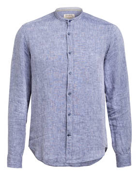 FIL NOIR Leinenhemd ANCONA Slim Fit mit Stehkragen