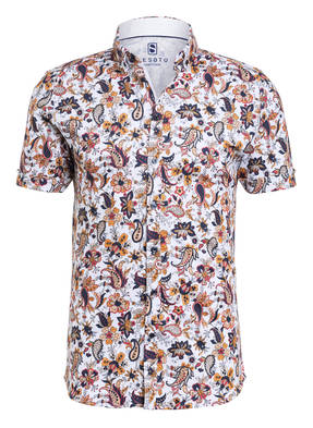 DESOTO Halbarm-Jerseyhemd Extra Slim Fit