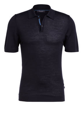 MAERZ MUENCHEN Strick-Poloshirt aus Merinowolle
