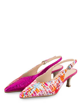 DONNA CAROLINA Slingpumps FUXIA