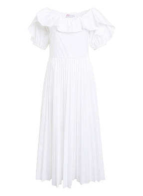 RED VALENTINO Off-Shoulder-Kleid mit Volants