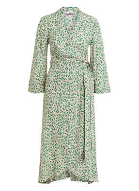 GANNI Wickelkleid mit 3/4-Arm