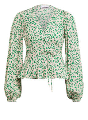GANNI Wickelbluse